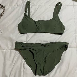 Aerie Army Green Swimsuit
